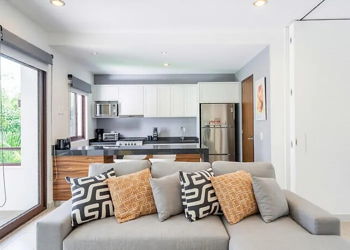 Bright 1 Bd With Private Terrace Near Tulum * Akumal