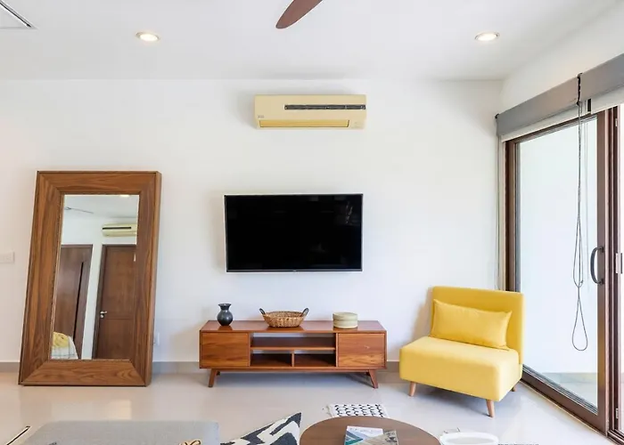 Bright 1 Bd With Private Terrace Near Tulum